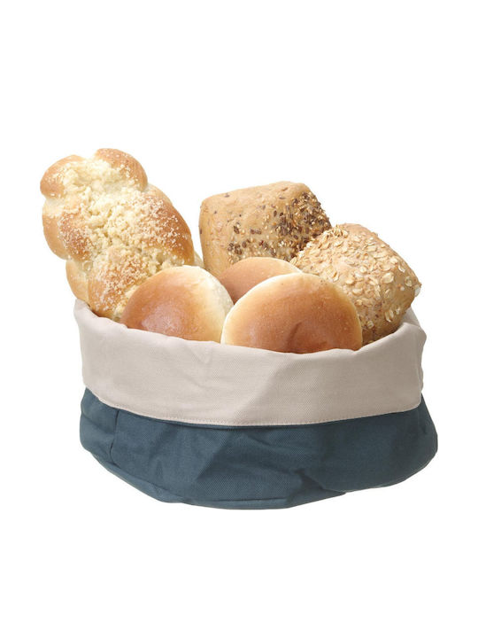 Hendi Brotkasten Stoff Blau 16cm