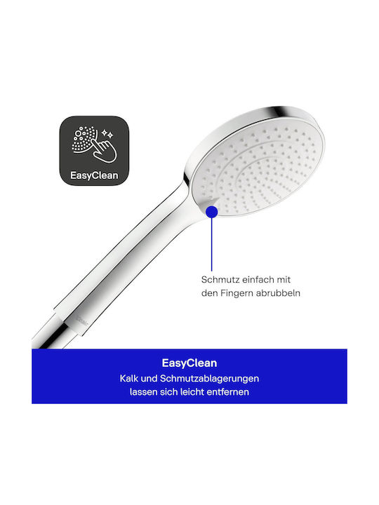 Duravit Duschsäule ohne Armatur Silber