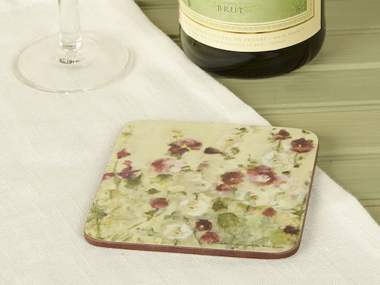 Creative Creative Tops Premium Coasters Στρογγυλό Σουβέρ Ξύλινο 10.4cm 6τμχ