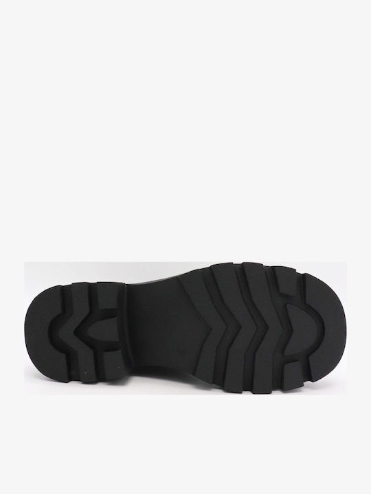Damen Stiefeletten mit Mittelhohem Absatz Schwarz