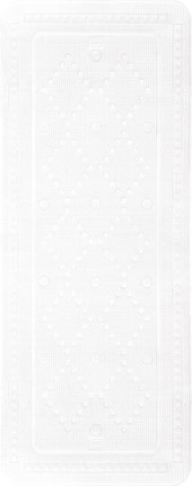 Kleine Wolke Arosa Bathtub Non-slip with Suction Cups White 36x92εκ.