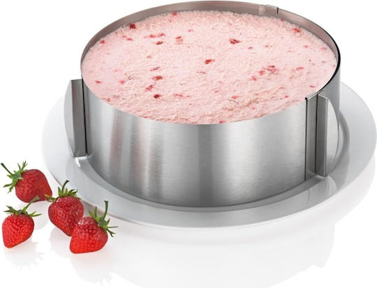 Kuchenprofi Reglabil Tavă de copt Rotund Oțel inoxidabil