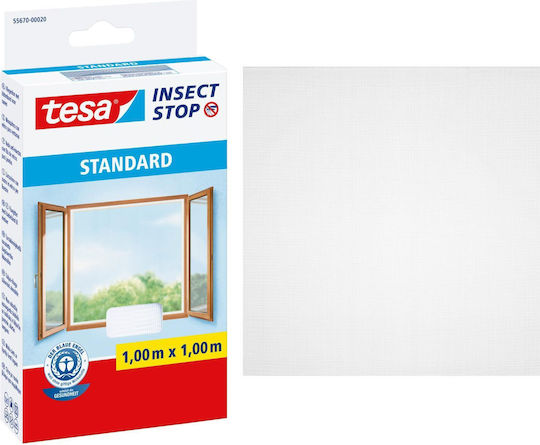 Tesa Cutcase Standard Σίτα Παραθύρου με Σκρατς Σταθερή 100x100cm Tesa Cutcase Standard Σίτα Παραθύρου με Σκρατς Σταθερή 100x100cm