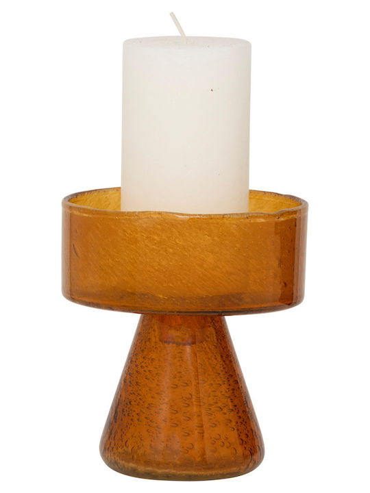 Glass Candle Holder Cody Inca Gold Ø 13 X 14 cm Urban Nature Culture Amsterdam