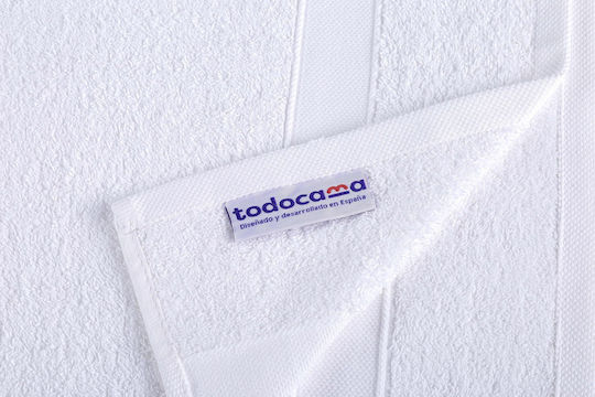 Todocama Todocama Badetuch 100x150cm Weiß Gewicht 550gr/m²