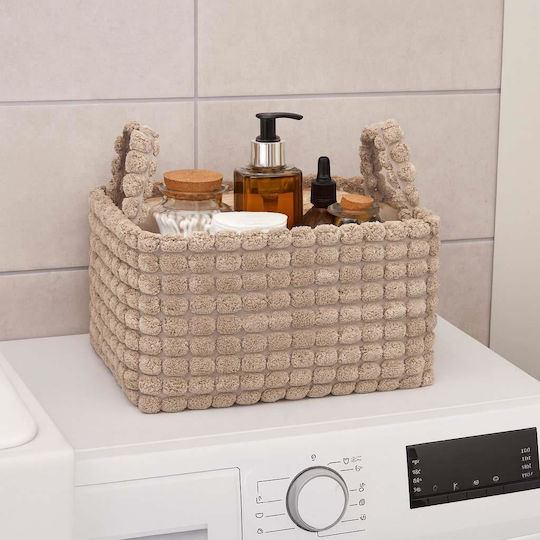 Next Storage Basket Fabric Beige 2pcs
