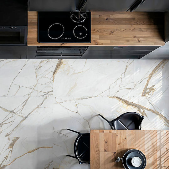 Keros Floor Tile Interior Matte 120x60cm White
