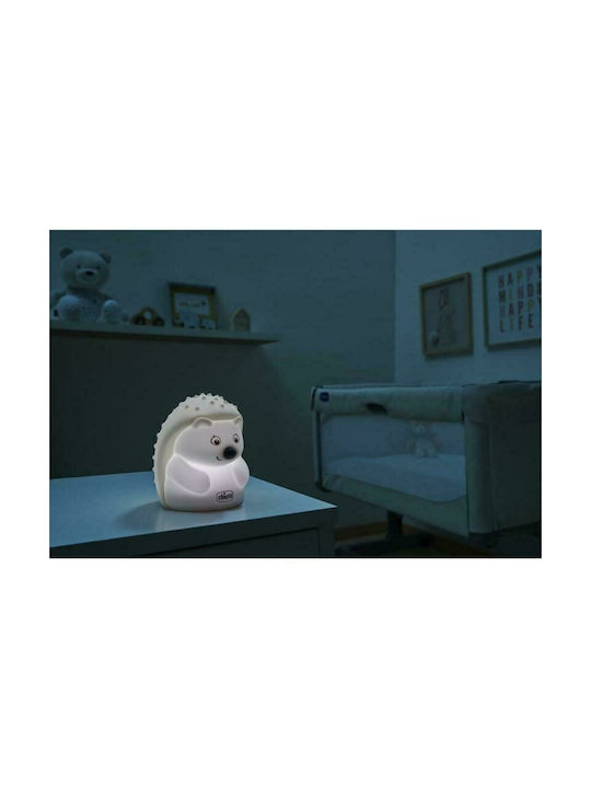 Chicco Kinder Dekorative Lampe Egel Weiß