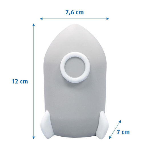 Reer Lumini LED Lampa De Masă Pentru Copii Decorațiune Gri 12x7.6x7cm