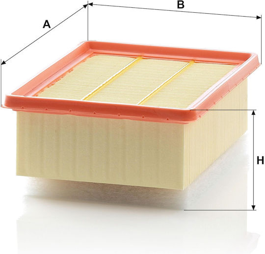 Mann Filter Car Air Filter for Citroen Berlingo Peugeot Partner