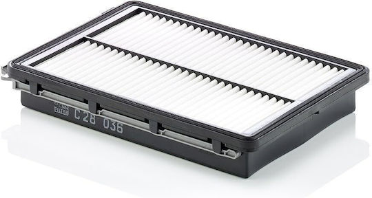 Filtru de Aer Mann-filter Hyundai Sonata Vii Kia Optima 1.7d 2.0 2.0h 03.12 Înălțime 40mm Lățime 279mm Lungime 199mm
