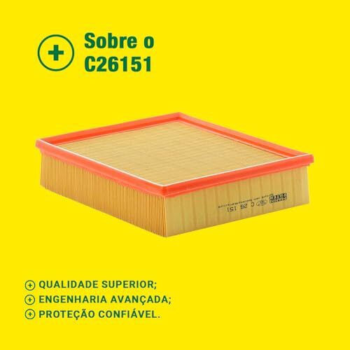 Mann Filter Car Air Filter for BMW E34 / E39 / E53 / X5 / Z8 / Series 5 / Series 7