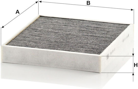 Car Cabin Air Filters Audi A1 Seat Ibiza V Skoda Fabia VW Polo 1.2 1.4 TSI TDI CUK-26010