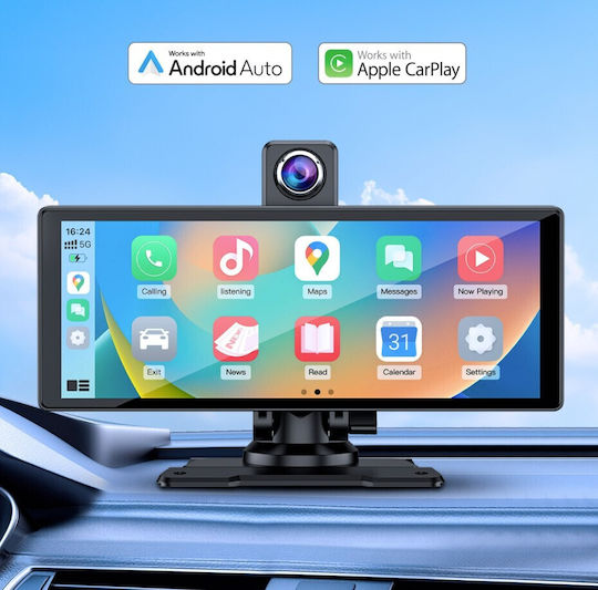 Kruger & Matz Οθόνη 10" για Ταμπλό Αυτοκινήτου με Apple-CarPlay