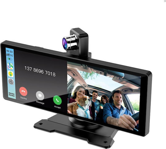 Kruger & Matz Οθόνη 10" για Ταμπλό Αυτοκινήτου με Apple-CarPlay