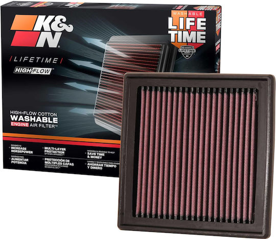 K&N Freeflow Air Filter for Fiat Sedici Suzuki SX4 Nissan 350Z / 370Z Infiniti EX35 / G37 / Q60 / QX50