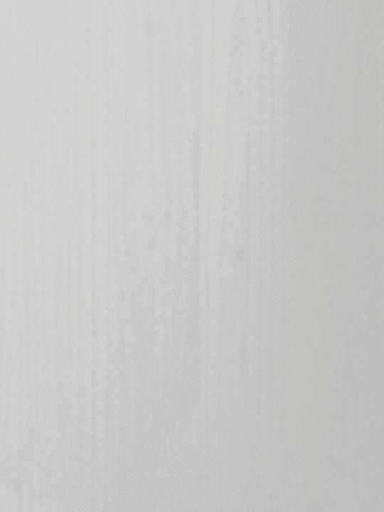 Desk Solid Wood White 112x50x75 cm