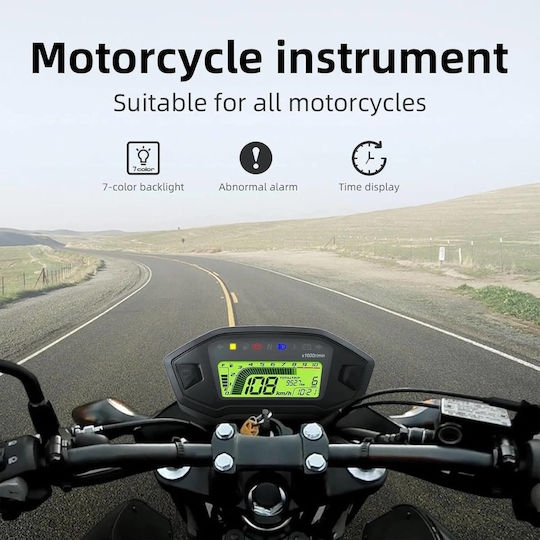 Digital Motorcycle Speedometer