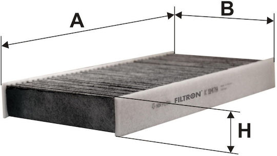 Filtron Activated Carbon Cabin Filter Peugeot 407 FI