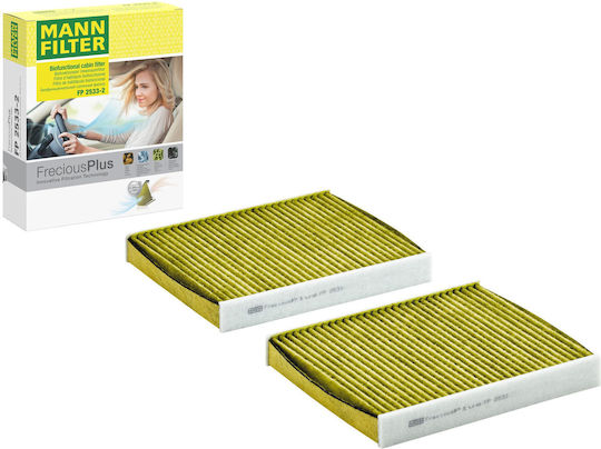 Mann Filter Cabin Filter Bmw F01 02 10 Frecious Plus Anti-allergic