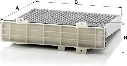 Mann Filter Activated Carbon Cabin Filter Mitsubishi Pajero