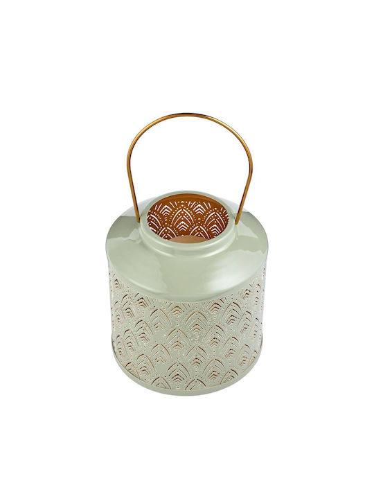 Butlers Φαναράκι Μεταλλικό Πράσινο 19x19x19εκ.