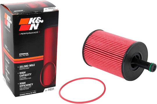 K&N Car Oil Filter for Audi / Seat / VW