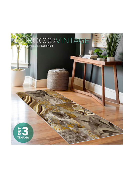 Chios Hellas Crystal Velvet Covor Antiderapant Rectangular 40x60cm