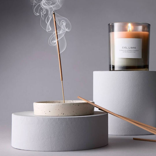Butlers Aromatic Candle Pure Poetry in a Light Blue Jar 9x10cm