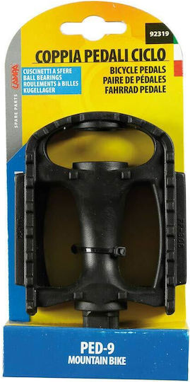 Lampa 9231.9lb Flat Bicycle Pedals Black