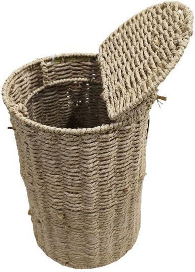Estia Botanica Bambus Badezimmer Mülleimer 12lt Beiges