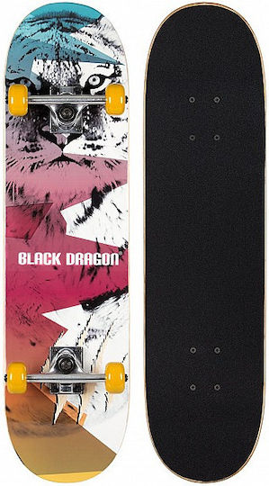 Black Dragon Skateboard Street Natives Complete Shortboard 7.87" Multicolour