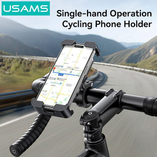 Usams ZJ082 Car Mobile Mount with Anti-Slip Surface Black