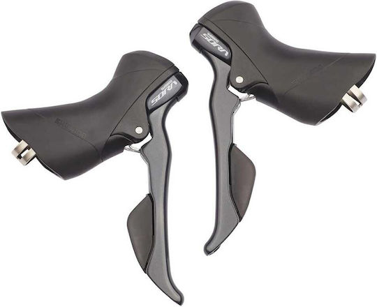Shimano ST-R3000/3030 Σετ Λεβιέδες Ταχυτήτων Ποδηλάτου 3x9sp