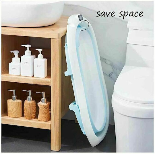 Foldable Baby Bath Primabobo Premium with Thermometer Gray