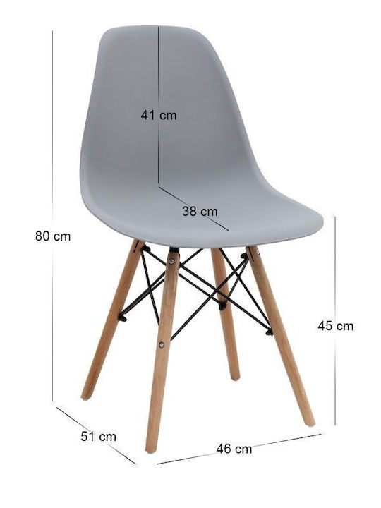Trapezarie cu 4 Scaune 90x90cm