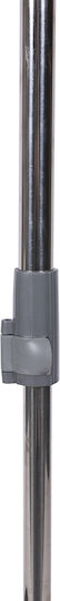 Galileo Super Mop Spin 16 Liters Extendable Handle Up to 110 cm Microfibers Grey Red 5917609