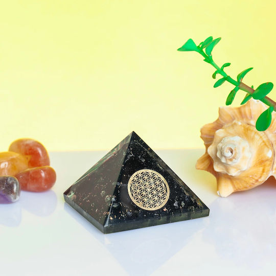 Pyramide Organit-Sugite Symbol Blume Lebens 70mm