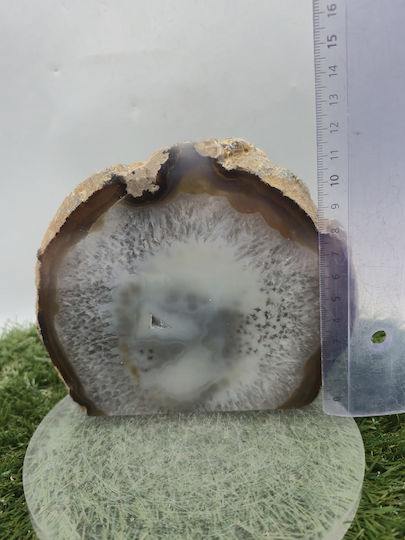 Geode Slice Agate Natural Decorative Stone