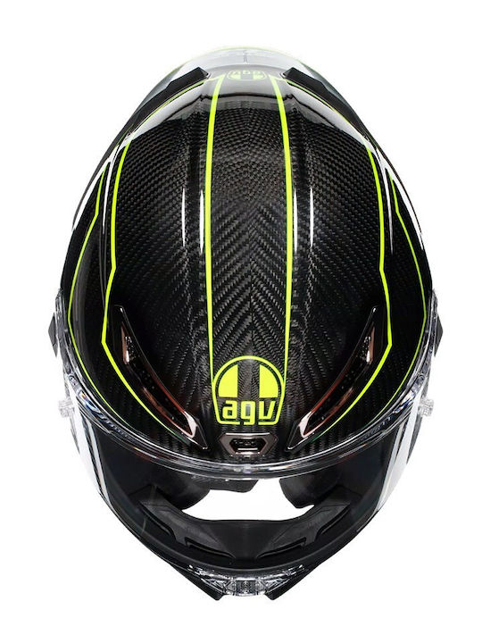AGV Pista GP RR Performante Carbon Lime Κράνος Μηχανής Full Face ECE 22.06 1450gr με Pinlock