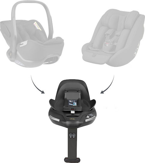 Kikka Boo База за Бебешка Седалка за Кола Черна Isofix