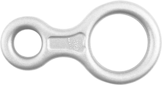 Kong 80503P100KK Οχτάρι Αναρρίχησης Ασημί Οχτάρι "8" Classic Silver Ασημί