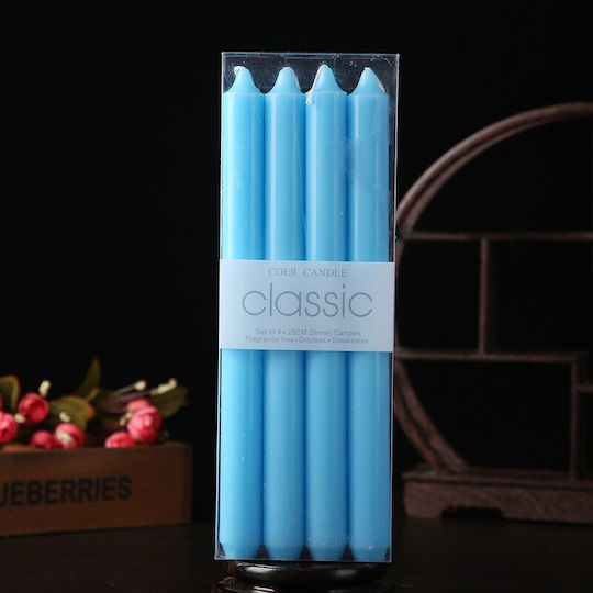 Alista Home Κηροπηγίου Μπλε 4τμχ Alista Home Κηροπηγίου Μπλε 4τμχ