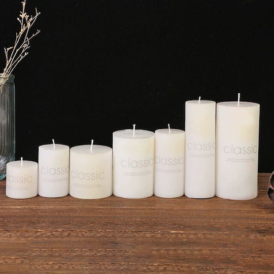 Alista Home Διακοσμητικό Κερί Εκρού 130gr