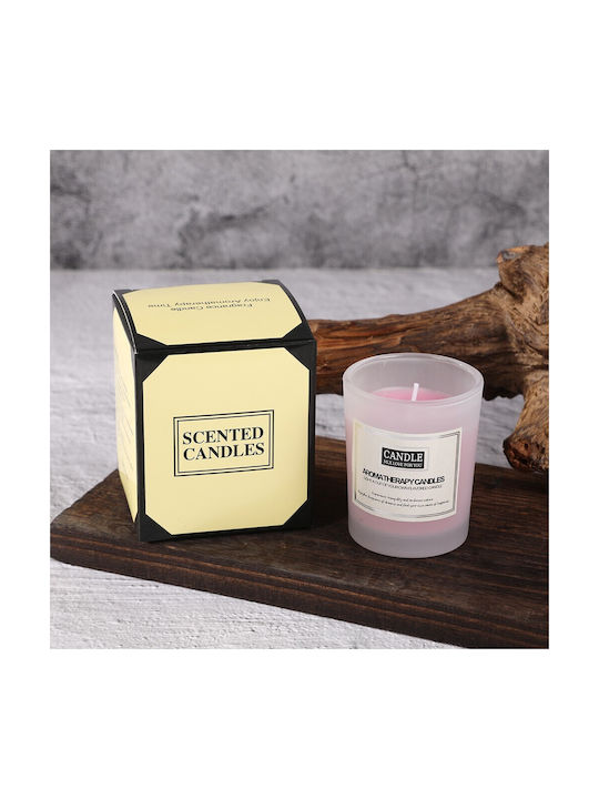 Alista Home Lumânare Aromatică Din Soia În Borcan Cu Miros De Rose 50gr