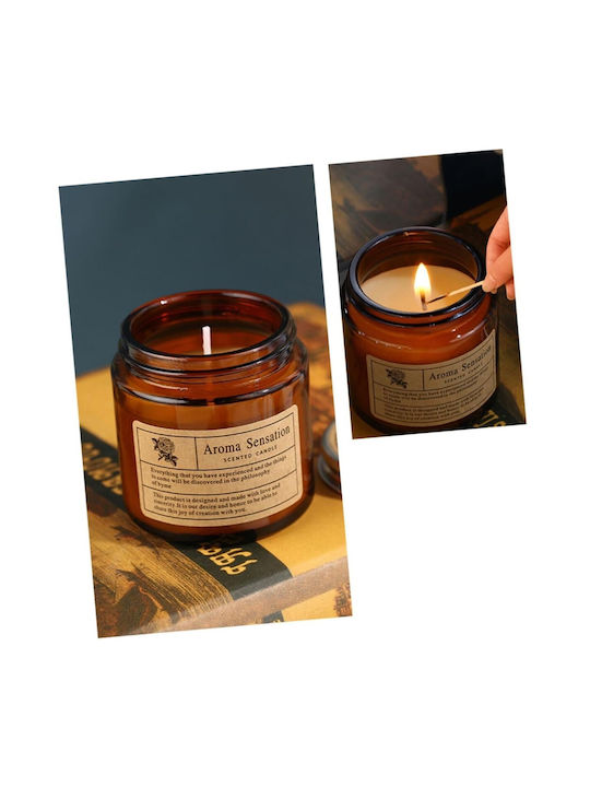 Alista Home Lumânare Aromatică în Borcan cu Miros de Lemn de Santal 200gr