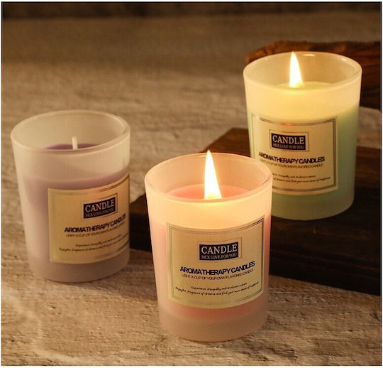 Alista Home Aromatic Soy Candle in Jar with Lavender Perfume 50g