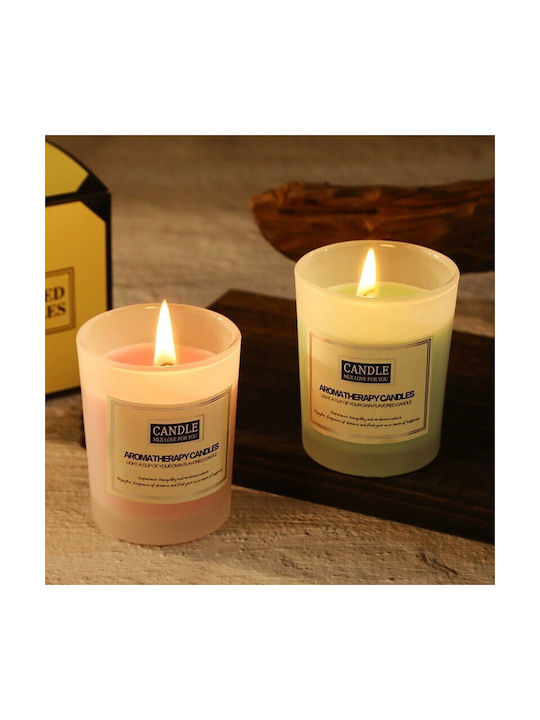 Alista Home Lumânare Aromatică Din Soia În Borcan Cu Miros De Lavandă 50gr