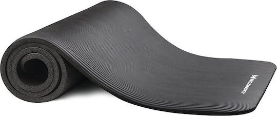 Wozinsky Exercise Mat Yoga Black (181x63x0.9cm)
