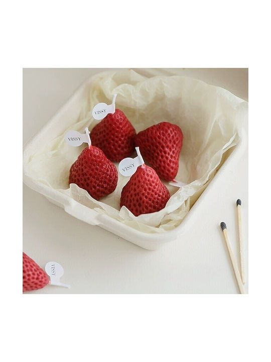 Alista Home Lumânare Aromatică Din Soia În Cutie Metalică Cu Miros De Afine 52gr 4 Bucăți